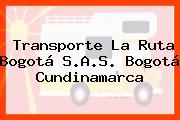 Transporte La Ruta Bogotá S.A.S. Bogotá Cundinamarca