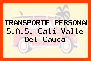TRANSPORTE PERSONAL S.A.S. Cali Valle Del Cauca