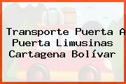 Transporte Puerta A Puerta Limusinas Cartagena Bolívar