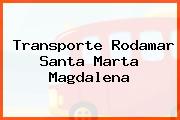 Transporte Rodamar Santa Marta Magdalena