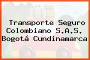 Transporte Seguro Colombiano S.A.S. Bogotá Cundinamarca