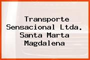 Transporte Sensacional Ltda. Santa Marta Magdalena