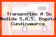 Transportes A Su Medida S.A.S. Bogotá Cundinamarca