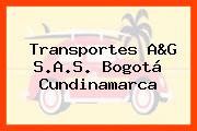 Transportes A&G S.A.S. Bogotá Cundinamarca