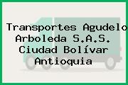 Transportes Agudelo Arboleda S.A.S. Ciudad Bolívar Antioquia