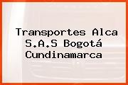 Transportes Alca S.A.S Bogotá Cundinamarca