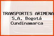 TRANSPORTES ARIMENA S.A. Bogotá Cundinamarca