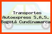 Transportes Autoexpress S.A.S. Bogotá Cundinamarca