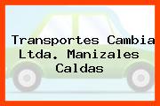 Transportes Cambia Ltda. Manizales Caldas