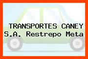 TRANSPORTES CANEY S.A. Restrepo Meta