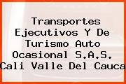 Transportes Ejecutivos Y De Turismo Auto Ocasional S.A.S. Cali Valle Del Cauca