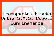 Transportes Escobar Ortiz S.A.S. Bogotá Cundinamarca