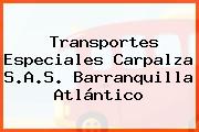 Transportes Especiales Carpalza S.A.S. Barranquilla Atlántico