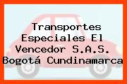Transportes Especiales El Vencedor S.A.S. Bogotá Cundinamarca