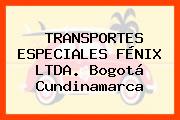TRANSPORTES ESPECIALES FÉNIX LTDA. Bogotá Cundinamarca