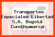 Transportes Especiales Libertad S.A. Bogotá Cundinamarca