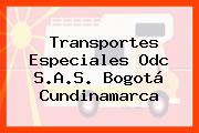 Transportes Especiales Odc S.A.S. Bogotá Cundinamarca