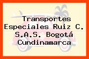 Transportes Especiales Ruiz C. S.A.S. Bogotá Cundinamarca