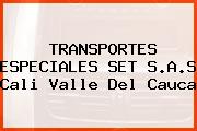 TRANSPORTES ESPECIALES SET S.A.S Cali Valle Del Cauca