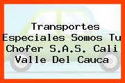 Transportes Especiales Somos Tu Chofer S.A.S. Cali Valle Del Cauca