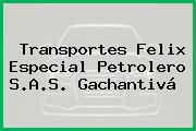 Transportes Felix Especial Petrolero S.A.S. Gachantivá 