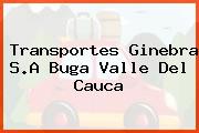 Ver transportes ginebra sa buga valle del cauca Transportes Ginebra S.A Buga Valle Del Cauca