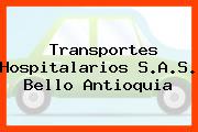 Transportes Hospitalarios S.A.S. Bello Antioquia