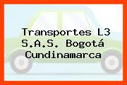 Transportes L3 S.A.S. Bogotá Cundinamarca