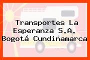 Transportes La Esperanza S.A. Bogotá Cundinamarca