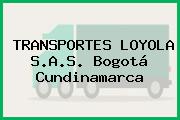 TRANSPORTES LOYOLA S.A.S. Bogotá Cundinamarca