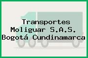 Transportes Moliguar S.A.S. Bogotá Cundinamarca
