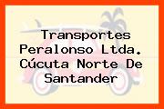 Transportes Peralonso Ltda. Cúcuta Norte De Santander