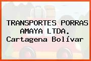 TRANSPORTES PORRAS AMAYA LTDA. Cartagena Bolívar
