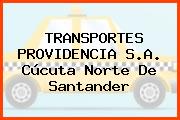 TRANSPORTES PROVIDENCIA S.A. Cúcuta Norte De Santander