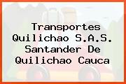 Transportes Quilichao S.A.S. Santander De Quilichao Cauca