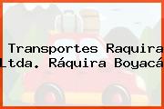 Transportes Raquira Ltda. Ráquira Boyacá