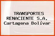 TRANSPORTES RENACIENTE S.A. Cartagena Bolívar