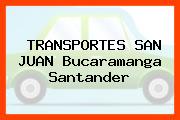 TRANSPORTES SAN JUAN Bucaramanga Santander