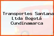 Transportes Santana Ltda Bogotá Cundinamarca