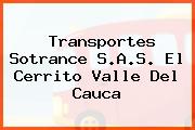 Transportes Sotrance S.A.S. El Cerrito Valle Del Cauca