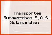 Transportes Sutamarchan S.A.S Sutamarchán 