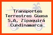 Transportes Terrestres Guasa S.A. Zipaquirá Cundinamarca
