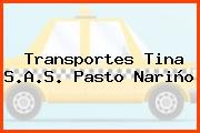 Transportes Tina S.A.S. Pasto Nariño