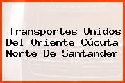 Transportes Unidos Del Oriente Cúcuta Norte De Santander