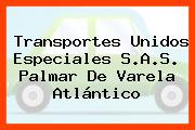 Transportes Unidos Especiales S.A.S. Palmar De Varela Atlántico