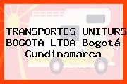 TRANSPORTES UNITURS BOGOTA LTDA Bogotá Cundinamarca