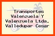 Transportes Valenzuela Y Valenzuela Ltda. Valledupar Cesar