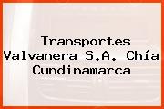 Transportes Valvanera S.A. Chía Cundinamarca