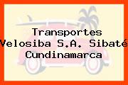 Transportes Velosiba S.A. Sibaté Cundinamarca