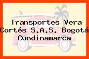 Transportes Vera Cortés S.A.S. Bogotá Cundinamarca